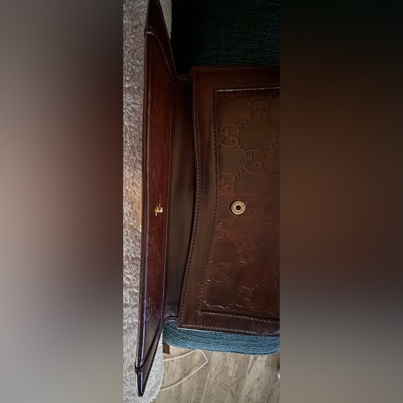 Gucci Brown Leather Wallet - Picture 4 of 10